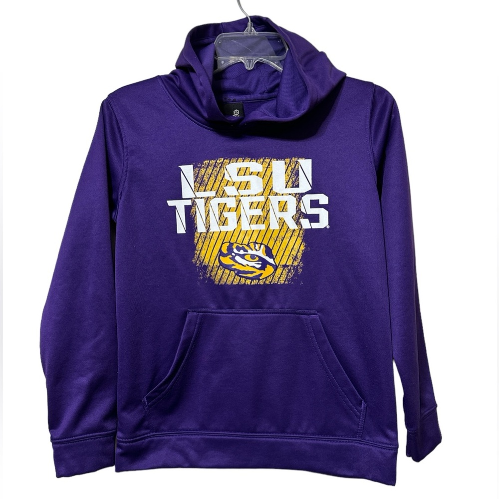 LSU Hoodie Pullover  Like New!  Size M (10-12)